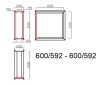 Glossy FB L200-06-06 Szűrőház papírkeretes és egyéb keretes szűrőkhöz