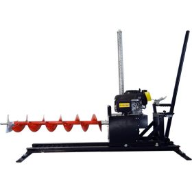   vízszintes talajfúrógép tartozékokkal (benzinmotor, HONDA GCV170)