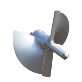   Fúrófej, kétélű kezdőtag vízszintes talajfúróhoz (130mm)