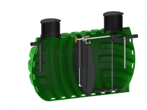 Roto RoClean WEB 20 PE 12000L biológiai szennyvíz tisztító + 2 x TH6 x 4