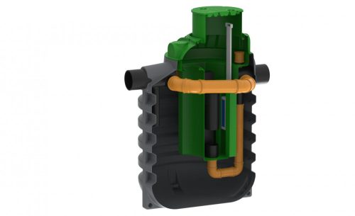 Roto RoOil NS 50/10 Olajcsapda 2700L 20%-os bypass-szal + H6