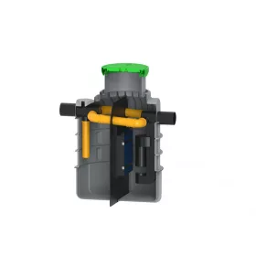   Roto RoOil NS 30/6 Olajcsapda 1700L 20%-os bypass-szal - NYAK NÉLKÜL