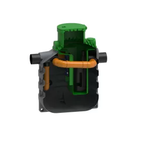   Roto RoOil NS 75/15 Olajcsapda 4000L 20%-os bypass-szal- NYAK NÉLKÜL