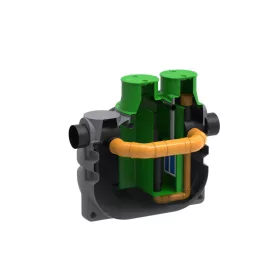   Roto RoOil NS 150/15 Olajcsapda 6000L 10%-os bypass-szal- NYAK NÉLKÜL