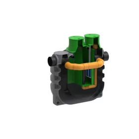   Roto RoOil NS 200/20 Olajcsapda 7500L 10%-os bypass-szal- NYAK NÉLKÜL