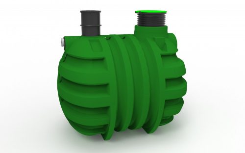 Roto RoSeptic 2 rekeszes szennyvízgyűjtő 10m3-es + 2 x TH6 x 4