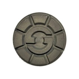   Dr. Schulze polirozó/fényező (hibrid, 80mm, #200, betonhoz, kemény padlóhoz)