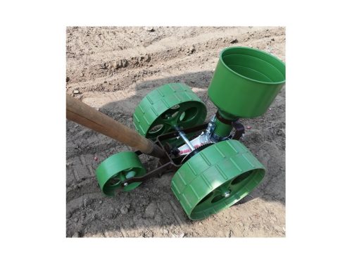 R2 mini farmer rezgőnyelves vetőgép (dupla kerekes, nyél nélkül)