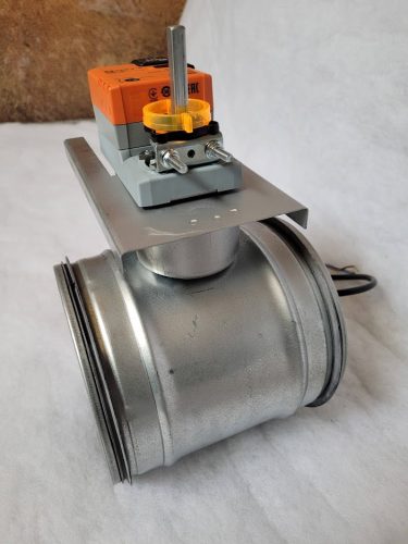 Glossy (SIG) AKH-M 160 Motoros pillangószelep LM230A Elektromosan nyit, zár 230V motorral