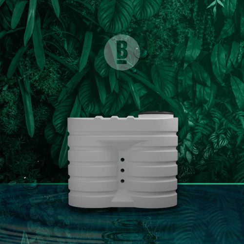 Glossy Esővízgyűjtő - öntartó - slim - 2,5 m3