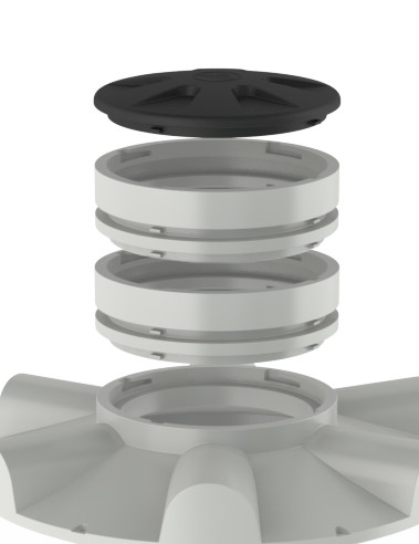 Glossy Vízóra akna - 1000 l