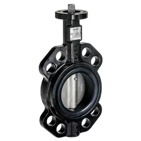   Belimo D6100W Pillangószelep, 2 járatú, DN 100, karima közé építhető típus PN 6 / 10 / 16, ps 1600 kPa, Kvs 220 m³/h, Kvmax 690 m³/h, Közeghőmérséklet -20...120°C [-4...248°F]