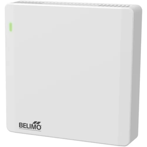Belimo P-22RTM-1U00A-2 Helyiségérzékelő / CO₂ beltéri kezelőegység / Levegő páratartalom / Hőmérséklet Aktív, NFC, Modbus, BACnet, Belimo Display App és LED, PC, fehér, RAL 9003