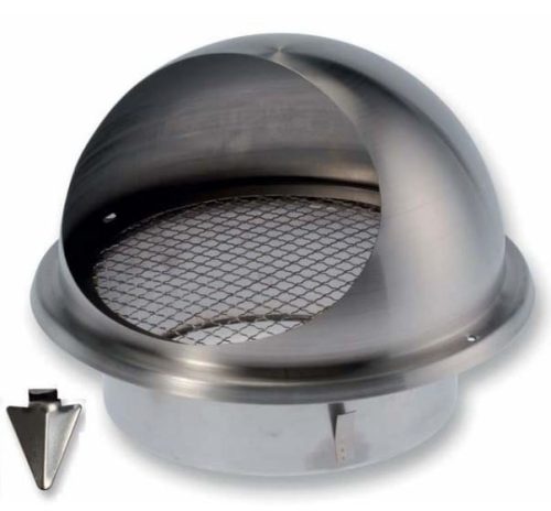 Glossy (SIG) BLR-E-RL 125 Rozsdamentes acél kültéri esővédő rács