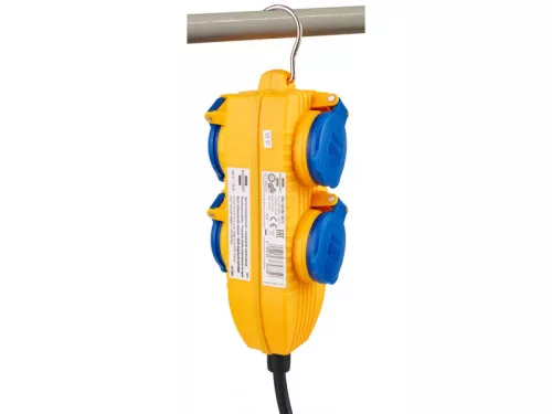 BRENNENSTUHL Powerblock 4-es ipari elosztófej (kültéri, IP54)