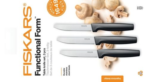 Fiskars Functional Form asztali késkészlet 3 db-os