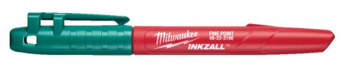 Milwaukee INKZALL™ Jelölő filc Vékony tartós hegyű Zöld - 1 db