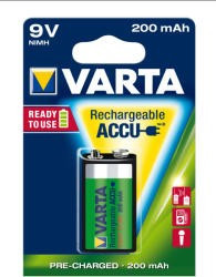 Varta Akkumulátor R2U 9V 200mAh B1 /db