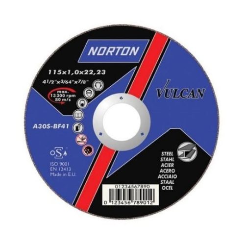 Vulcan fém 115x1,6x22,23 A46 S BF 41 fém vágókorong