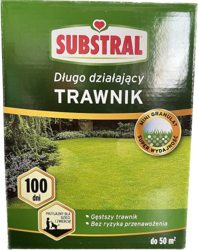 Substral hosszúhatású gyeptrágya 50m2 - 1kg