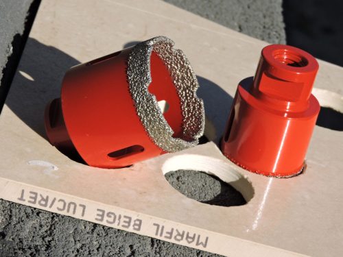 Diatech piros gyémántfúró 8mm M14 sarokcsiszolóhoz
