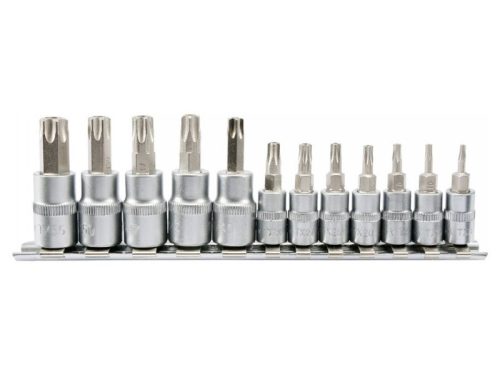 YATO Bithegy dugófejjel Torx Tamperp. 12 r. (1/4  col L=37mm T8-T30, 3/8 col