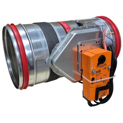 CIRCE4 M24 D100 ST Motoros, kör keresztmetszetű tűzcsappantyú, 24V, 120 perc
