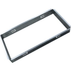   Glossy (SIG) CCN 200 X 100 Beépítő keret aprólamellás rácsokhoz