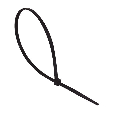 Nylon kábelkötegelő 3,6X370 mm, fekete