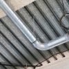 VIEL Ø355 légtechnikai bilincs EPDM szigeteléssel, M8 menettel