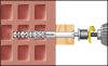 MFR SB 8-60 SSKS multifunkcionális rögzítő dűbel