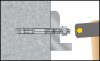 BAZ plus alapcsavar 10-102/40/20 horganyzott
