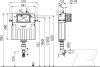 Basicmodul – Álló WC–csészéhez