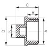 Sárgaréz dugó 3/8''