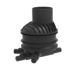   Roto vízelvezető akna DN1000 3/1 1250mm magas 160 200-as csatlakozó