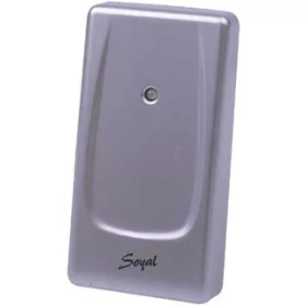   SOYAL AR-721/723UBW ezüst Kártyaolvasó hálózati központokhoz vagy önálló vezérlőkhöz, EM125kHz, vízálló, ezüst.