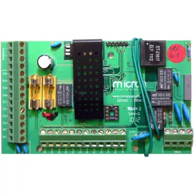   Micron SCORPION Z8040C panel 8 zónás, kommunikátoros, 4 partíciós riasztóközpont.