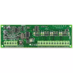   PARADOX ZX8 8 zónás bővítő modul, Spectra, E55, E65, MG5000, MG5050, Digiplex/EVO központokhoz, 1 PGM.