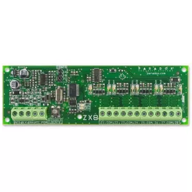   PARADOX ZX8-SP 8 zónás bővítő modul, 1 PGM, Spectra, E55, E65, MG5000 és MG5050 központokhoz.