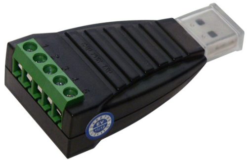 SOYAL-SENTRY USB-RS2-U Univerzális, túlfeszültség védett RS485-RS422/USB átalakító.