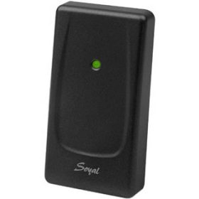   SOYAL AR-723HD-W Mifare fekete Önálló vagy hálózati vezérlő, kártyaolvasó, ajtóvezérlő, PC csatlakozás, időjárásálló.
