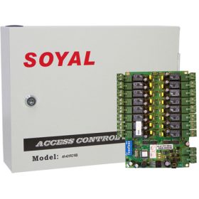   SOYAL AR-401RO16B Liftvezérlés, 16 emelet, NO/NC relé kimenetek, RS-485.