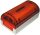 SASO HD-15 piros Xenon villogó, 60/perc, időjárásálló, piros, műanyag, 10-14 VDC.