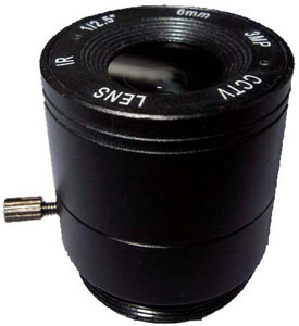 FEIHUA FH-0614F-3MP 6mm, 67°, F/1.4, 1/2.5 col, fix írisz, CS, IR szűrő, 3 Megapixel.
