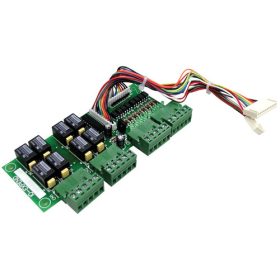   SOYAL AR-716E-IO Ajtóvezérlés bővítő panel AR-716-hoz, 8 db relékimenet, 8 db kilépési gomb bemenet.