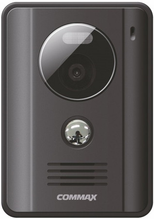 COMMAX DRC-4G Video kaputelefon kültériegység, egylakásos, színes, falon kívüli, fém, 4 vezetékes.