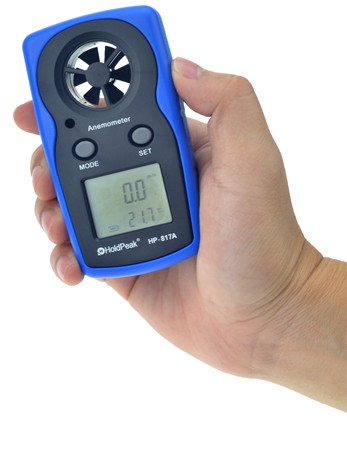 HOLDPEAK 817A kézi szélsbesség és hőmérsékletmérő