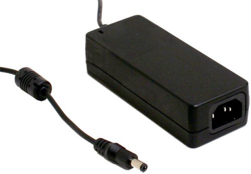 Mean Well GST60A24-P1J AC-DC Adapter, 60W, 24 VDC, 2, 5A, IEC C14 bemenet, 1, 8 m.