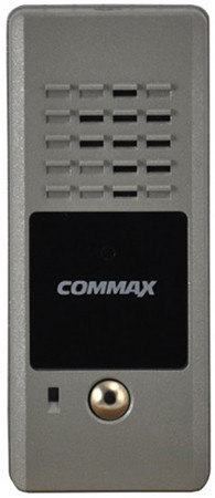 COMMAX DR-2PN 1 lakásos, 2 vezetékes kaputelefon, vandálbiztos, LED világítás, szürke.