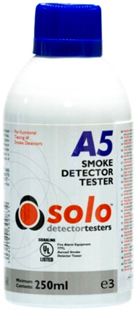 SOLO A5 Füstérzékelő tesztelő aerosol, 250ml, univerzális.